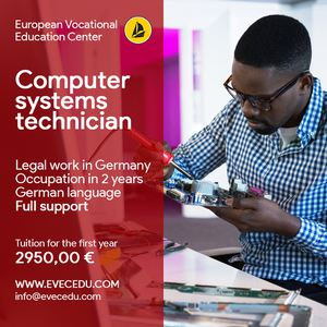 Occupation Computer systems technician in European Vocational Education Center (EVEC)