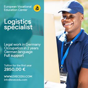 Occupation Logistics specialist in European Vocational Education Center (EVEC) 