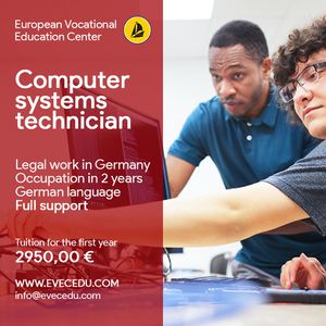 Occupation Computer systems technician in European Vocational Education Center (EVEC)